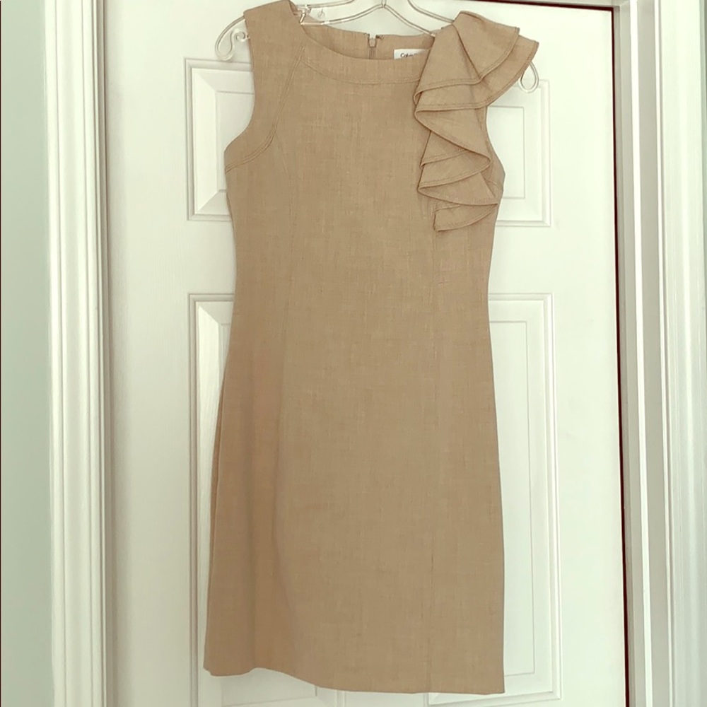 Calvin Klein Summer Dress with Ruffle